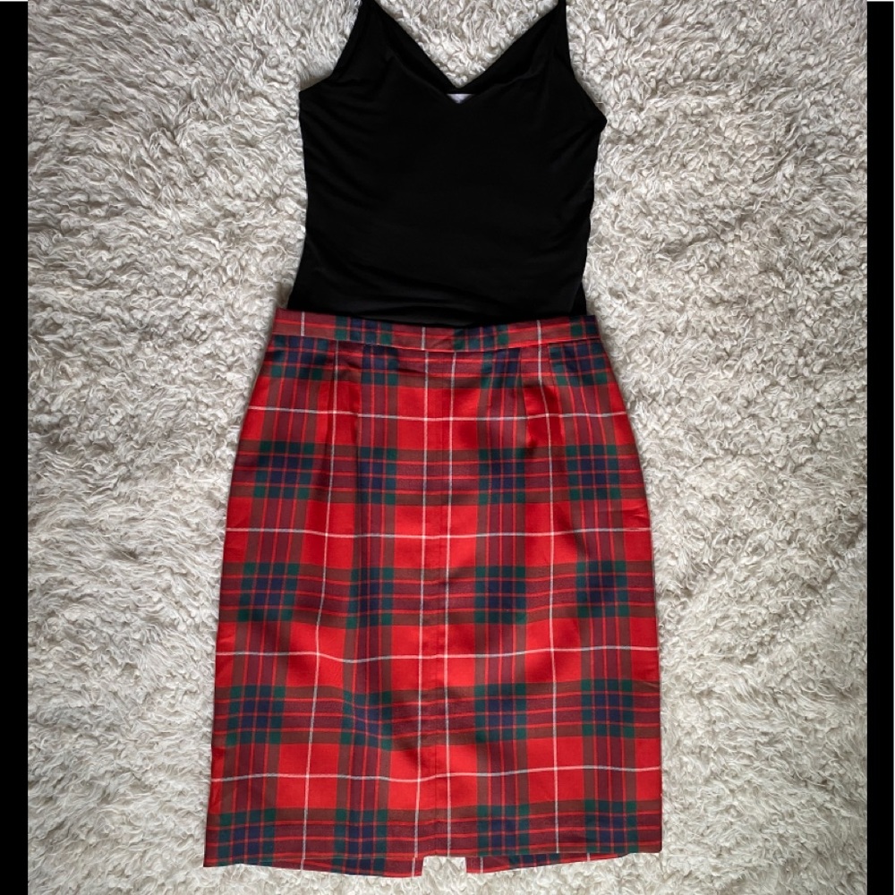 Vintage Plaid skirt